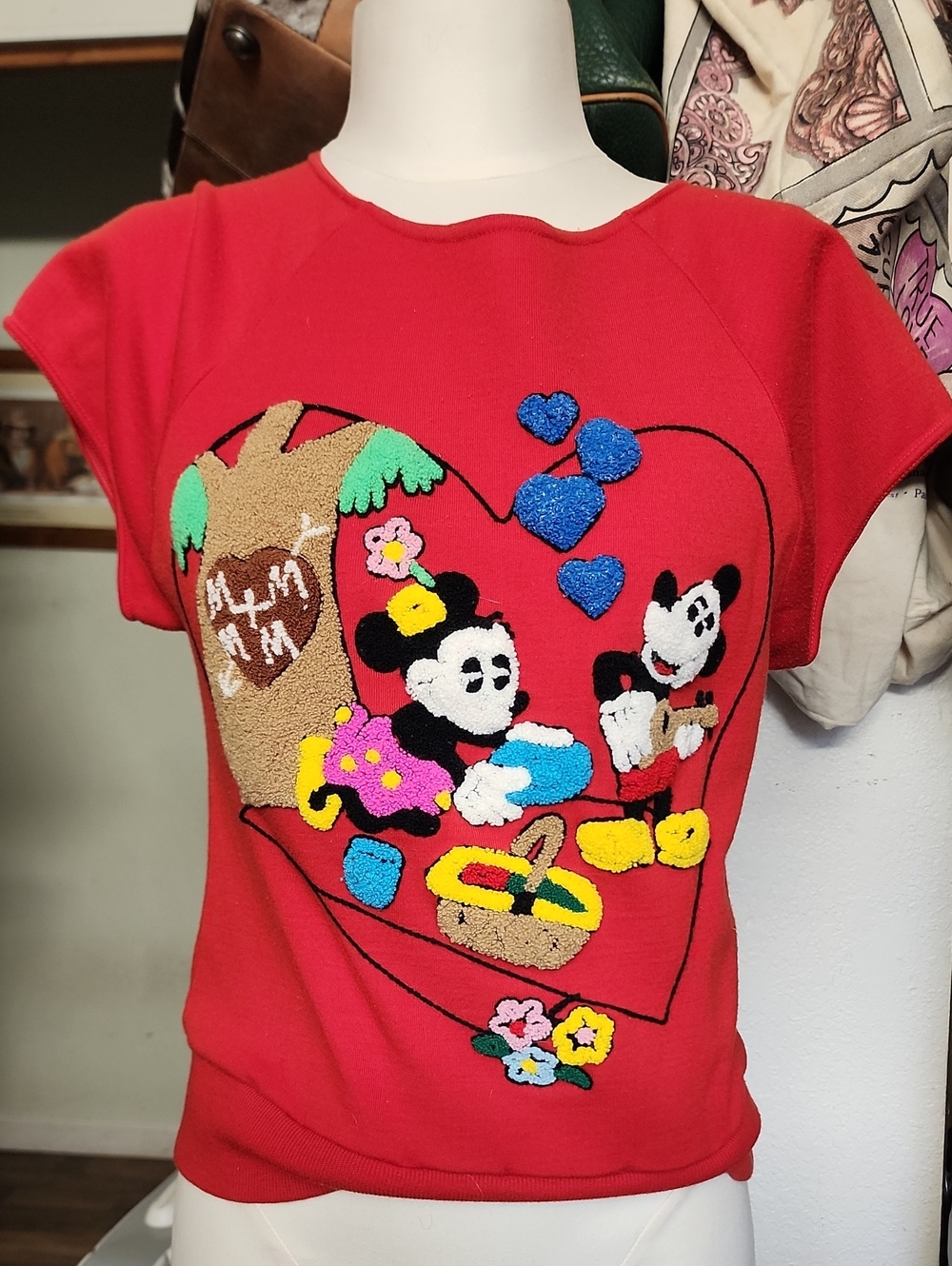 Sunday Comics  Vintqge Mickey And Minnie